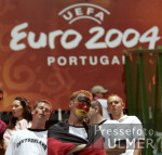 Fussball INTERNATIONAL  EURO 2004  Deutschland - Tschechien im Stadion Jos Alvalade in Lissabon 23.06.2004