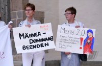 Protestaktion Maria 2.0: Katholischer Deutscher Frauenbund (KDFB) der Dioezeseverband Rottenburg-Stuttgart