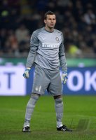 Fussball International Serie A 13/14: Torwart Samir Handanovic (Inter Mailand)
