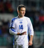 Fussball WM-Qualifikation:    IBISEVIC (Bosnien-Herzegowina)