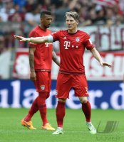 Fussball 1. Bundesliga Saison 14/15: Bastian Schweinsteiger (FC Bayern Muenchen)