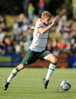 FUSSBALL 1. BUNDESLIGA: Werder, HUNT Einzelaktion