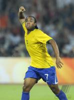 FUSSBALL  Olympia 2008   Halbfinale  Maenner   Argentinien - Brasilien