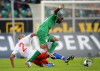 FUSSBALL 1. BUNDESLIGA: Wolfsburg - Hamburg