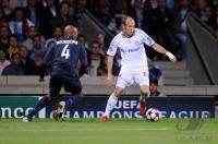 FUSSBALL  International CHL 09/10: Olympique Lyon - FC Bayern  Muenchen