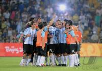 FUSSBALL  Olympia 2008  Halbfinale Maenner Argentinien - Brasilien