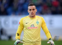 Fussball  1. Bundesliga  13/14: Torwart Raphael Wolf (SV Werder Bremen)