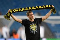 FUSSBALL INTERNATIONAL CHL HALBFINALE 12/13: SCHLUSSJUBEL Borussia Dortmund, Sebastian Kehl