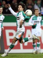 Fussball 1. Bundesliga: Werder, DIEGO Einzelaktion