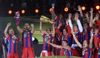 Fussball Pokalfinale 13/14: TEAMJUBEL FC Bayern Muenchen