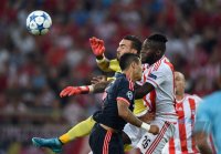 Fussball CHL 15/16 Gruppenphase: Olympiakos Piraeus  - FC Bayern Muenchen