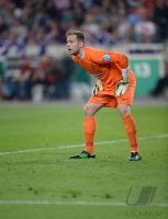 FUSSBALL DFB POKAL  Saison 2012/2013:  Torwart Oliver Baumann (SC Freiburg)