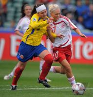 Fussball Frauen FIFA U 17  WM  2008  Daenmark - Kolumbien