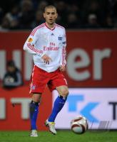 FUSSBALL, EUROPA LEAGUE GRUPPENPHASE: Hamburger SV, PETRIC Einzelaktion