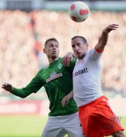 Fussball 1. Bundesliga Saison 12/13: Werder Bremen - FC Bayern Muenchen