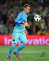 Fussball CHL 14/15 Halbfinale: Torwart Marc Andre ter Stegen (Barca)