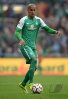 Fussball, 1. Bundesliga  Saison 2014/2015: SV Werder Bremen - Borussia Moenchengladbach