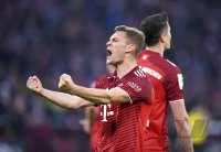 Fussball 1. Bundesliga Saison 21/22: Borussia Dortmund - FC Bayern Muenchen