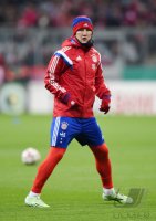 Fussball DFB Pokal Achtelfinale 14/15: Bastian Schweinsteiger (FC Bayern Muenchen)