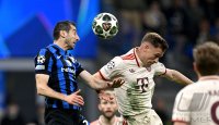 FUSSBALL CHAMPIONS LEAGUE SAISON 24/25
Viertelfinal Rueckspiel, Inter Mailand - FC Bayern Muenchen