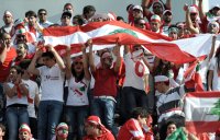Fussball International WM Qualifikation 2014: Libanon Fans