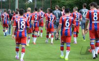 Fussball 1. Bundesliga 2014/2015: Fototermin beim FC Bayern Muenchen