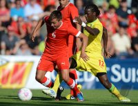 FUSSBALL Olympia 2012 Maenner: Testspiel:  Schweiz - Senegal