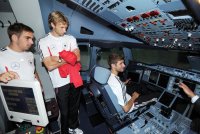 Fussball: DFB-Team beim Flight Training, 31.05.2011
