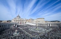 Palmsonntag auf dem Petersplatz