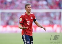 Fussball 1. Bundesliga Saison 17/18: FC Bayern Muenchen -  VfB Stuttgart