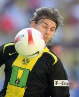 Fussball, 1. Bundesliga: BVB, SMOLAREK Einzelaktion