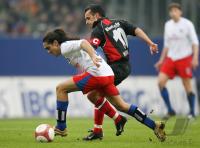 Fussball, 1. Bundesliga: Hamburg - Frankfurt