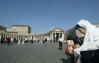 Vatikan; Papst Johannes Paul II liegt im Sterben
