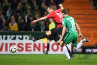 Fussball Bundesliga Saison 16/17: SV Werder Bremen - Eintracht Frankfurt