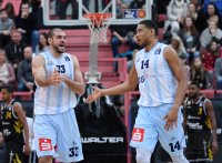 Basketball 1. Bundesliga 17/18 Hauptrunde: Walter Tigers Tuebingen - Eisbaeren Bremerhaven