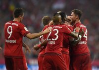Fussball 1. Bundesliga Saison 2015/2016: FC Bayern Muenchen - Hamburger SV