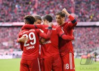 Fussball 1. Bundesliga Saison 18/19: FC Bayern Muenchen - Hannover 96