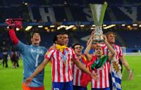 FUSSBALL, EUROPA LEAGUE FINALE : Atletico Madrid - FC Fulham