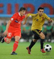 FUSSBALL EURO 2008: Russland - Spanien