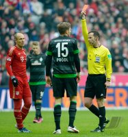 Fussball 1. Bundesliga Saison 12/13: FC Bayern Muenchen - SV Werder Bremen