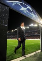 Fussball Champions League  Saison 2010/2011: Trainer Louis van Gaal (FC Bayern Muenchen)