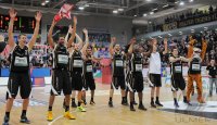 Basketball 1. Bundesliga 2011/2012:  Walter Tigers Tuebingen - New Yorker Phantoms Braunschweig