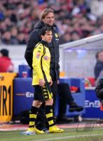 Fussball 1. Bundesliga : Trainer Juergen Klopp mit Tamas Hajnal (BVB)