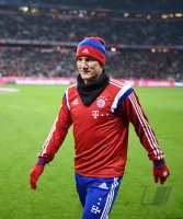 Fussball 1. Bundesliga Saison 14/15: Bastian Schweinsteiger (FC Bayern Muenchen)