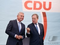 Politik, Bundestagswahl 2021 Wahlkampf CDU; Union-Kanzlerkandidat Armin Laschet