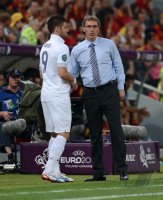 Fussball International Europameisterschaft 2012: Spanien - Frankreich