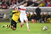 Fussball DFB Pokal Viertelfinale 15/16: VfB Stuttgart - Borussia Dortmund