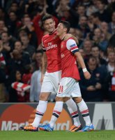 FUSSBALL  CHL  Saison 2013/2014: Arsenal London - SSC Neapel