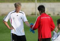 Fussball, Training der deutschen Nationalmannschaft
