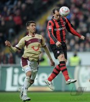 Fussball 1. Bundesliga  Saison 2010/2011: Eintracht Frankfurt - Hannover 96